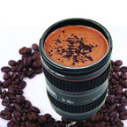 4763 Plastic Camera Lens Stainless Steel Coffee Mug