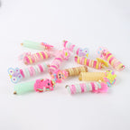 Spiral Hair Braiding Clips For Kids (12 Pc   Mix Design)