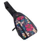 Waterproof Waist Bag Shoulder Bags Usb Charging Earphone Hook Sling Travel Bag (1 Pc)