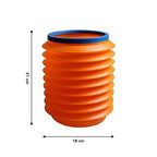 0237r  Foldable Storage Bucket  Water Container  Dustbin Multiuse Bucket For Home  Car  Kitchen Use Bucket