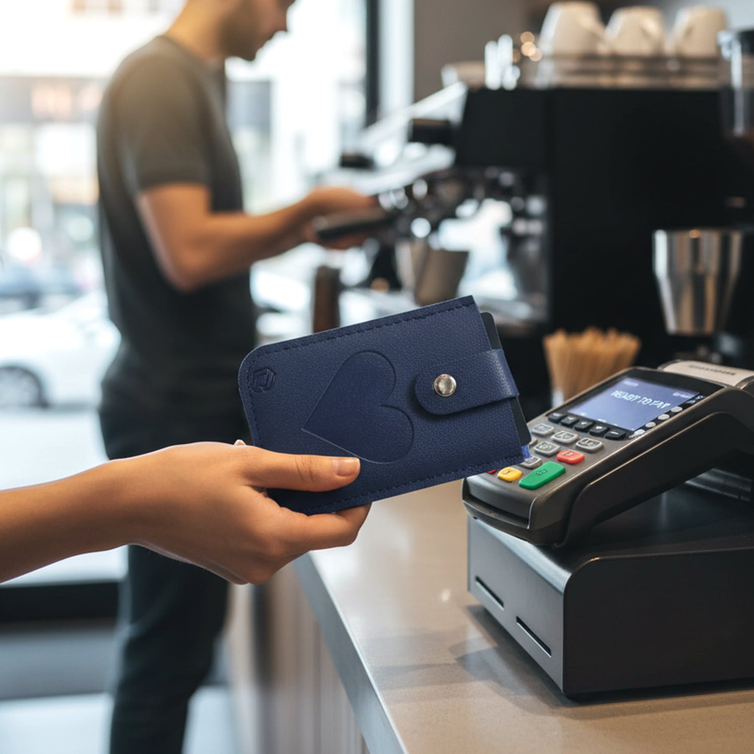 Premium Rfid Protected Card Holder Wallet (1 Pc)