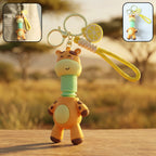 Cute Giraffe Cartoon Keychain (1 Pc)
