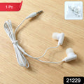 Classic Wired In-ear Earphones With 3.5mm Audio Jack (1 Pc)