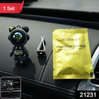 Cute Astronaut Car Air Freshener With Vent Clip (1 Set)