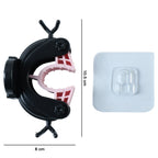 Powerful Antler Style Wall Mounted Mop  Broom Holder (1 Pc)
