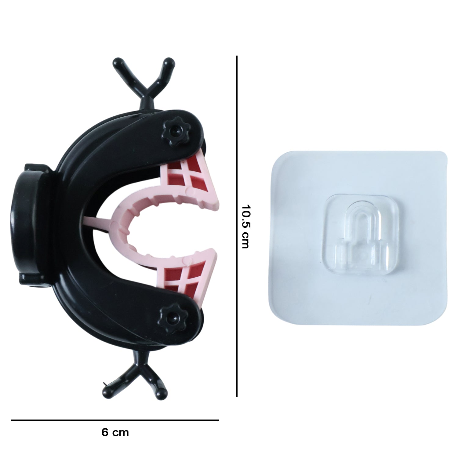 Powerful Antler Style Wall Mounted Mop  Broom Holder (1 Pc)