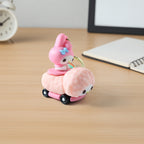 Cute Cartoon Character Silicone Keychain (1 Pc)