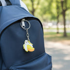 Cute Banana Shape Cartoon Keychain (1 Pc)