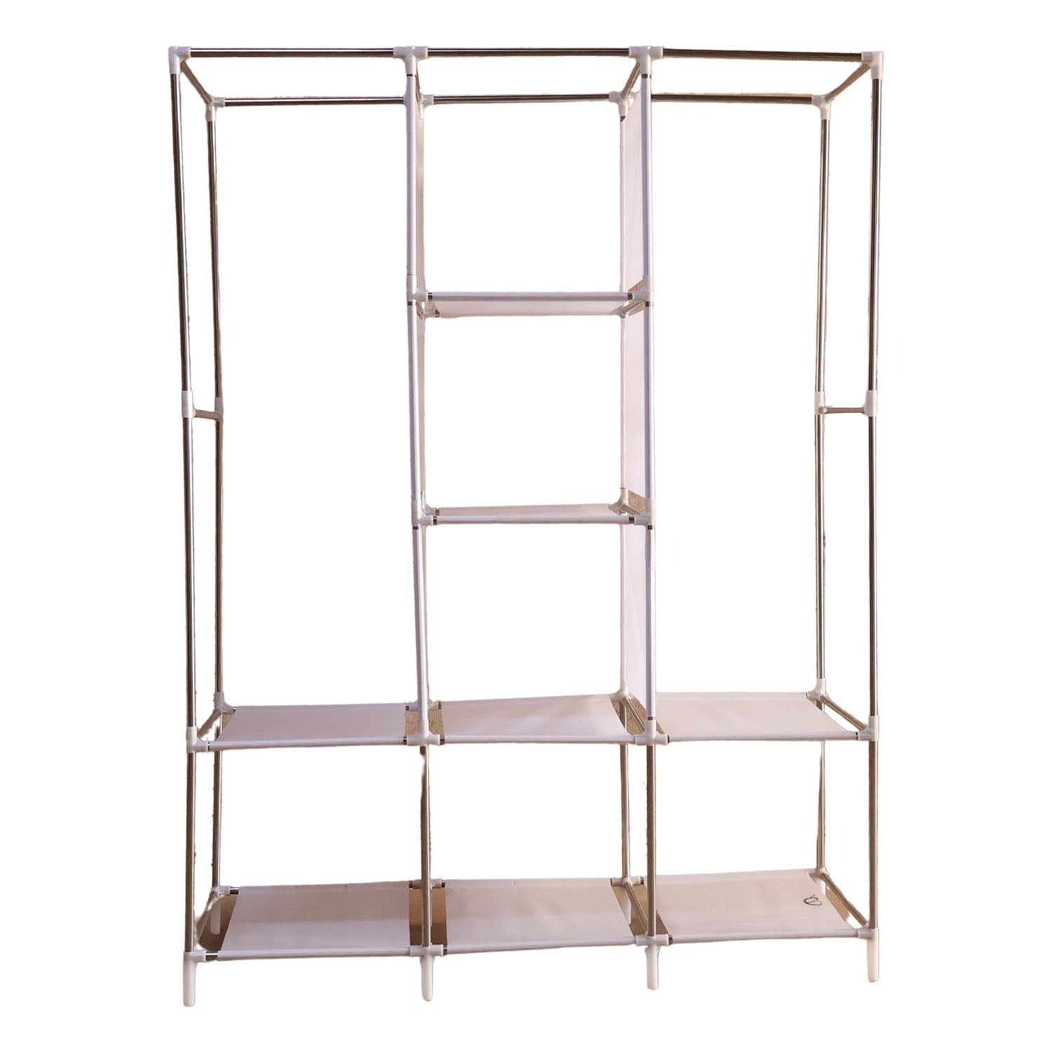 8 Compartment Portable Fabric Wardrobe Closet Collapsible Wardrobe Racks