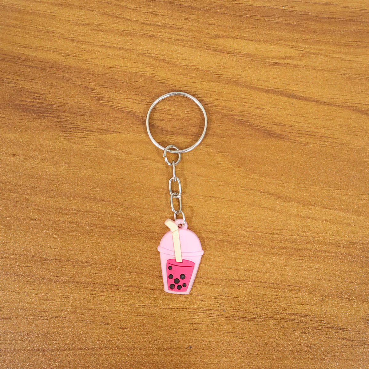 Cute Bubble Tea Cartoon Keychain (1 Pc)