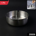 Round Tabletop Cigarette Ashtray With Multiple Rest Slots (1 Pc)