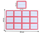 Writable Label Stickers  50 Sheets