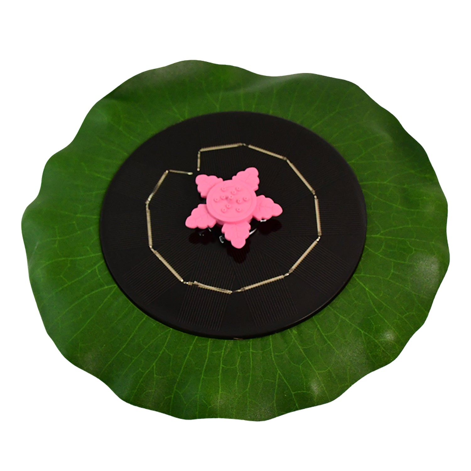 Decorative Solar-powered Floating Water Fountain Pump
