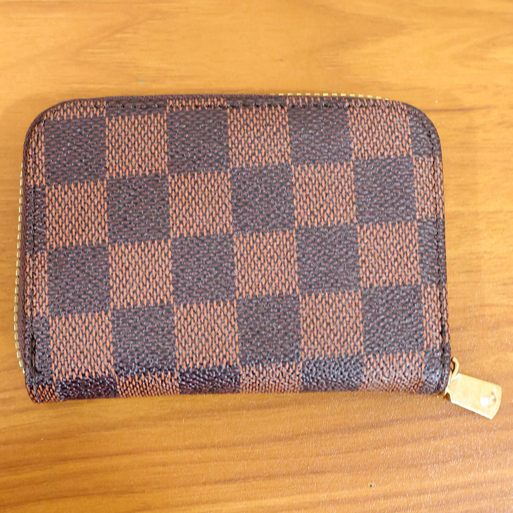 Zip Card Holder Wallet  Multi Card Organizer Case (1 Pc)