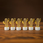 Decorative Cactus Shaped Flameless Led Candles (12 Pc)