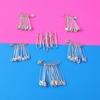 Multipurpose Metal Safety Pin Assortment Set