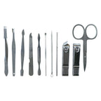 11 In 1 Stainless Steel Personal Grooming Manicure Pedicure Care Kit