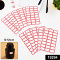 Multipurpose Blank Label Sticker Sheets Pack Of Sheets (10 Sheet Set)