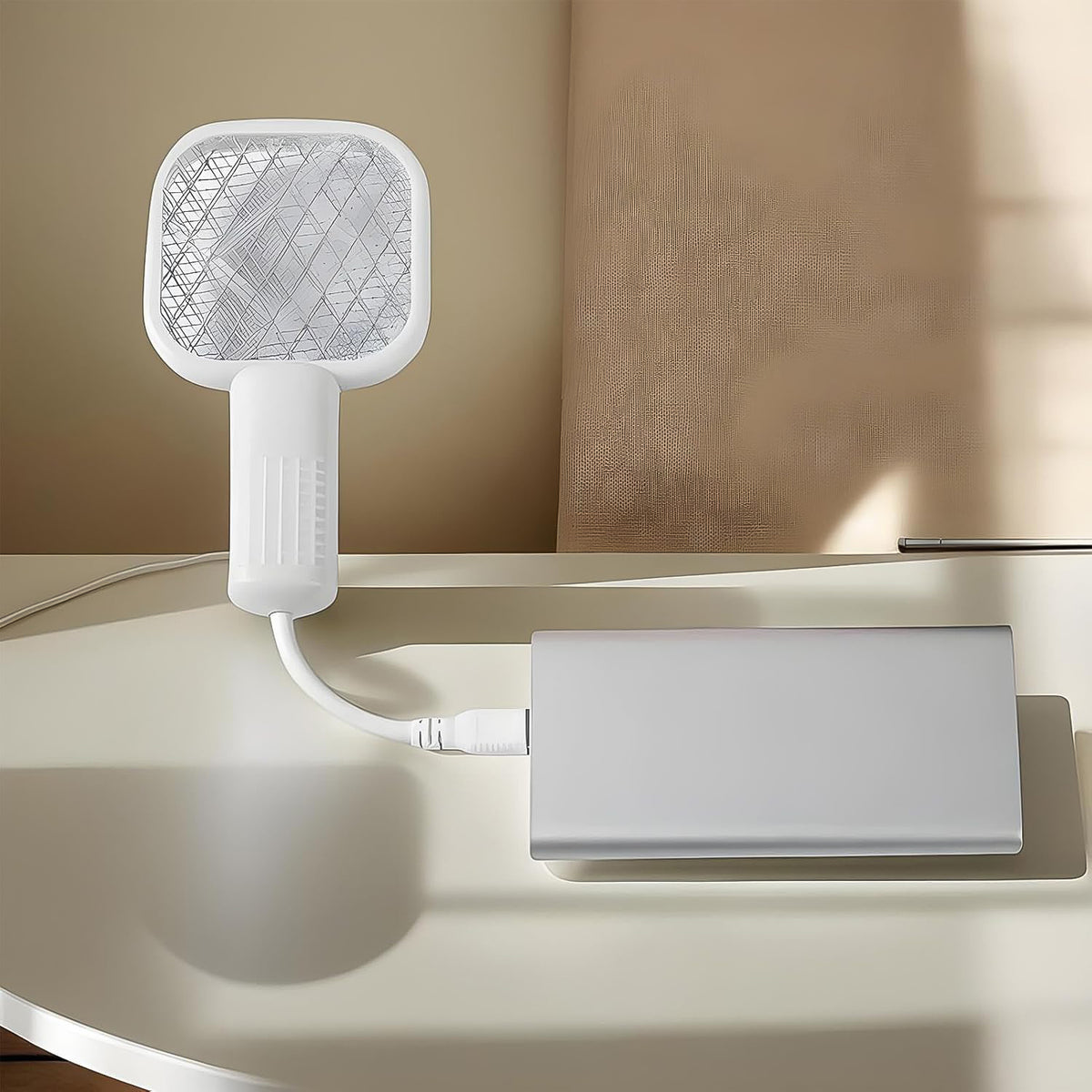 Rechargeable Electric Mosquito Swatter Racket