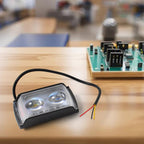 6 Mode Led Spotlight Universal Ultra Mini Double Lens Fog Light (1 Pc)