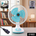 12v Dc Table Fan With Adjustable Speed Control And High Speed Airflow