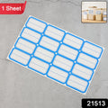 1 Sheets Self-adhesive Label Stickers