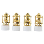 Mini Lantern-style Flameless Led Tealights - (4 Pc)