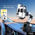 Adjustable Long-arm Suction Cup Car Phone Holder (1 Pc)
