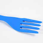 5380 Bendable Kids Silicone Handle Fork  Children Plastic Baby Fork ( 1pc )
