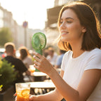 Portable Usb Rechargeable Handheld Mini Fan (1 Pc)
