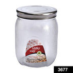 3677 Mason Jar With Airtight Lids (2000 Ml)
