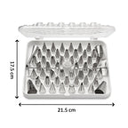 4722 Cake Nozzle Set And Cake Nozzle Tool Used For Making Cake And Pastry Decorations.