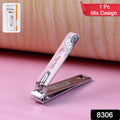 Cute Nail Clipper With Nail Catcher Nail File - Stainless Steel (1 Pc)
