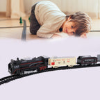 Toy Train Set For Kids Battery Operated Train With Track Set