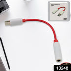 Usb Type C To Headphone Jack Audio Connector (1 Pc)