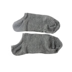 White  Black Striped Low-cut Sports Socks (1 Pair)