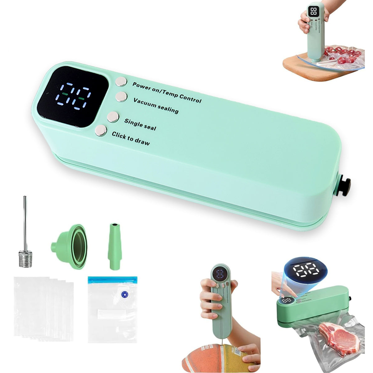 Rechargeable Electric Vacuum Sealer Machine