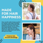 Mini Rubber Bands For Hair Styling (700 Pc)