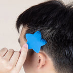Haircut Design Stencil Set  6-in-1 Safe Hair Trimmer Molds