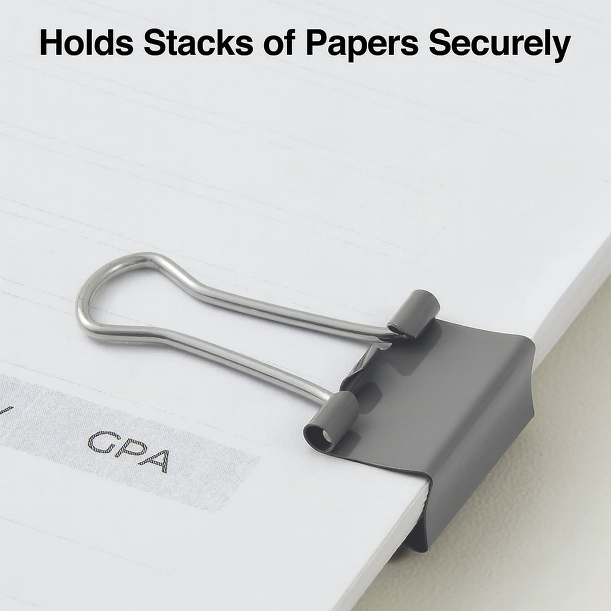 Heavy-duty Foldback Binder Clip - (1 Pc)