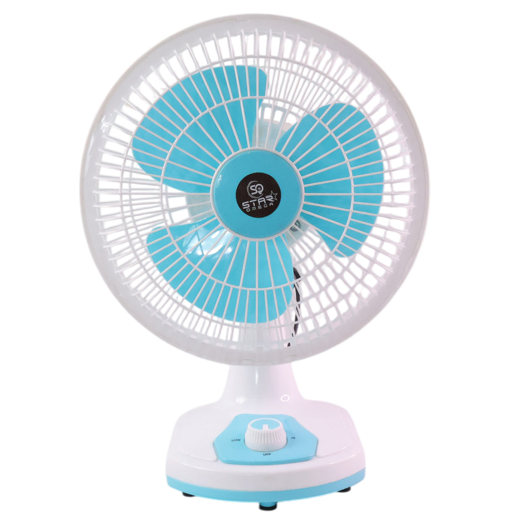 12v Dc Table Fan With Adjustable Speed Control And High Speed Airflow