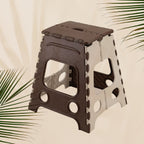 8856 18inch Folding Stool Non Slip Folding Stool - 18 Inch Height - Holds Up To 95 Kg - Great For Kitchen Garden Bathroom Bedroom Adults Kitchen Stepping  (1 Pc 18inch)