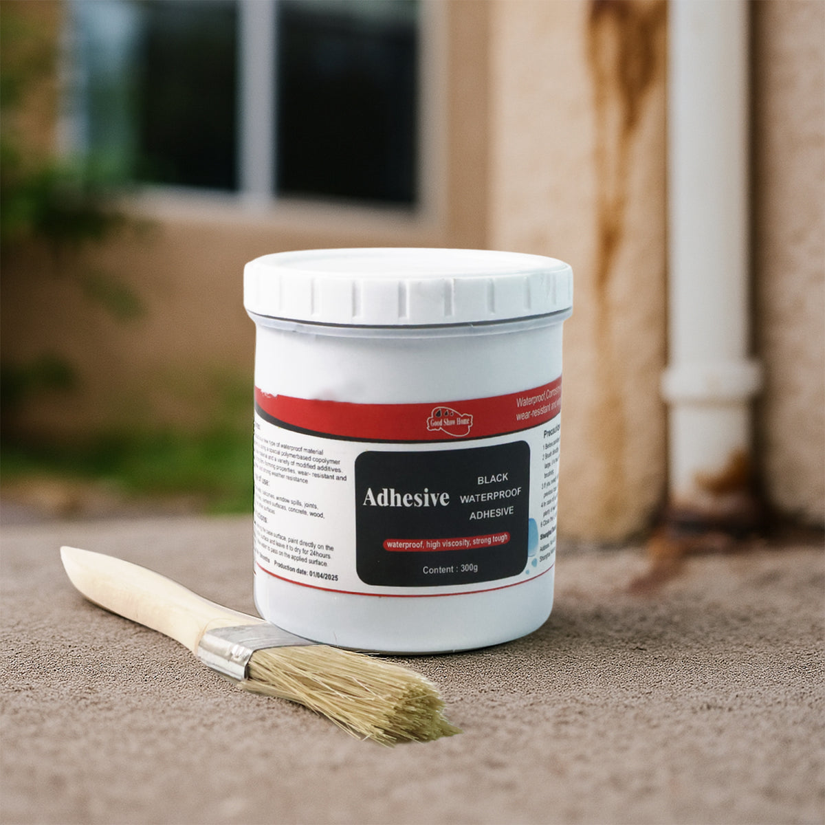 Black Waterproof Adhesive Paste 300 Gm - (Set)