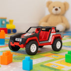 Funwoods Free-wheel Racing Jeep Toy Car - (1 Pc)