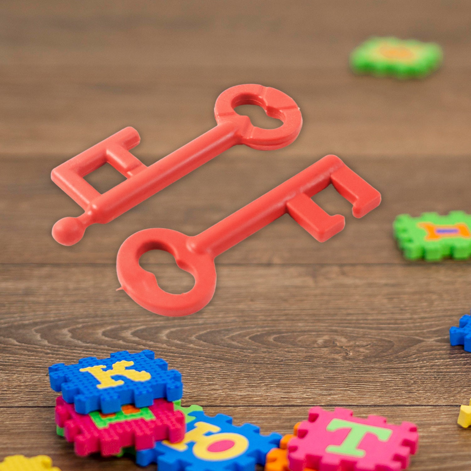 Magic Key Puzzle Set  Fun Brain Teaser Toy