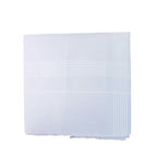1537 Mens King Size Formal Handkerchiefs For Office Use - Pack Of 12