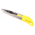 Heavy-duty Stainless Steel Body Utility Cutter Knife (1 Pc  With 2 Extra Blade)