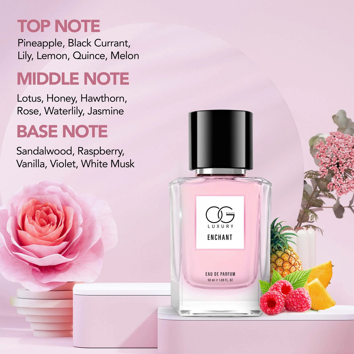 Og Luxury Enchant Eau De Parfum (50 Ml  1 Pc)