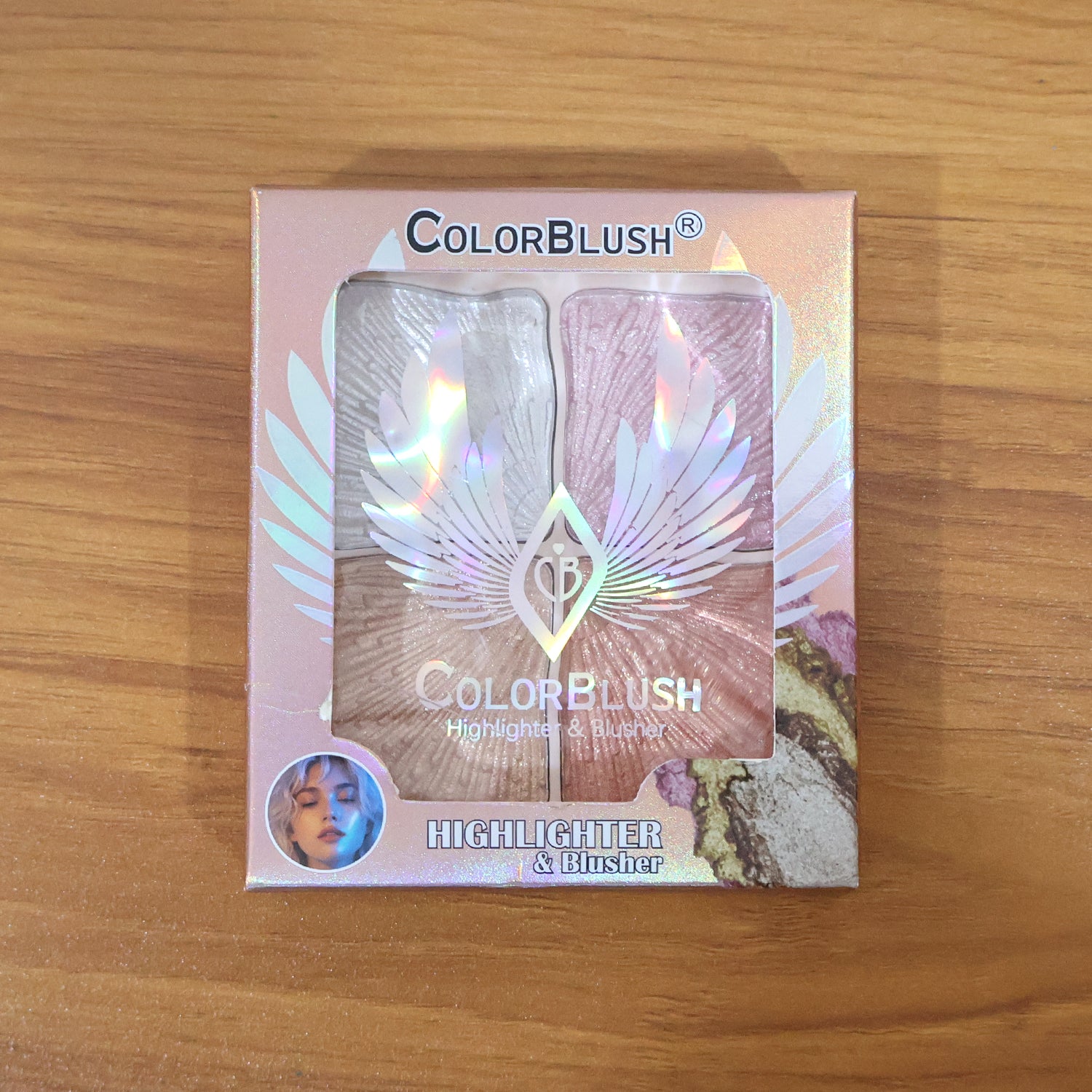 4-in-1 Shimmer Highlighter  Illuminator Palette (12 Gm  1 Pc)