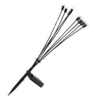 Solar Led Fiber Optic Garden Light - (1 Pc)